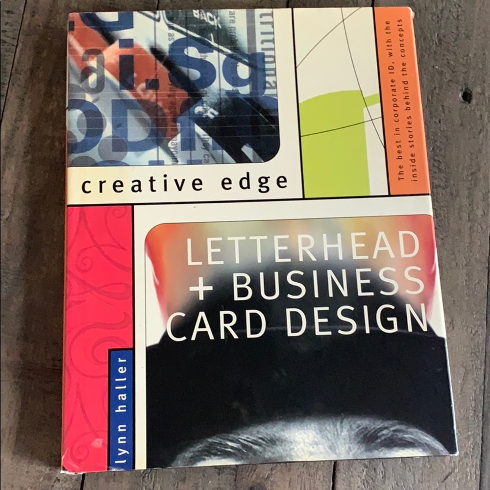 Creative Edge business card design book 📚